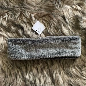 Calvin Klein Fur Headband Wrap